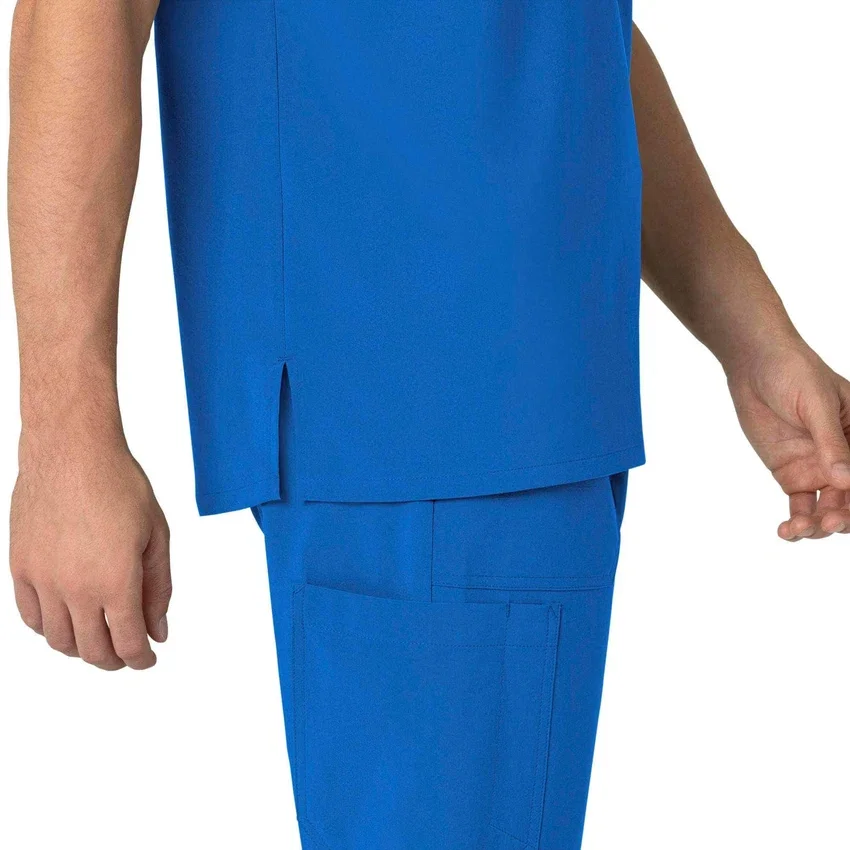 Force Cross-Flex Erkek Henley Scrub Üst