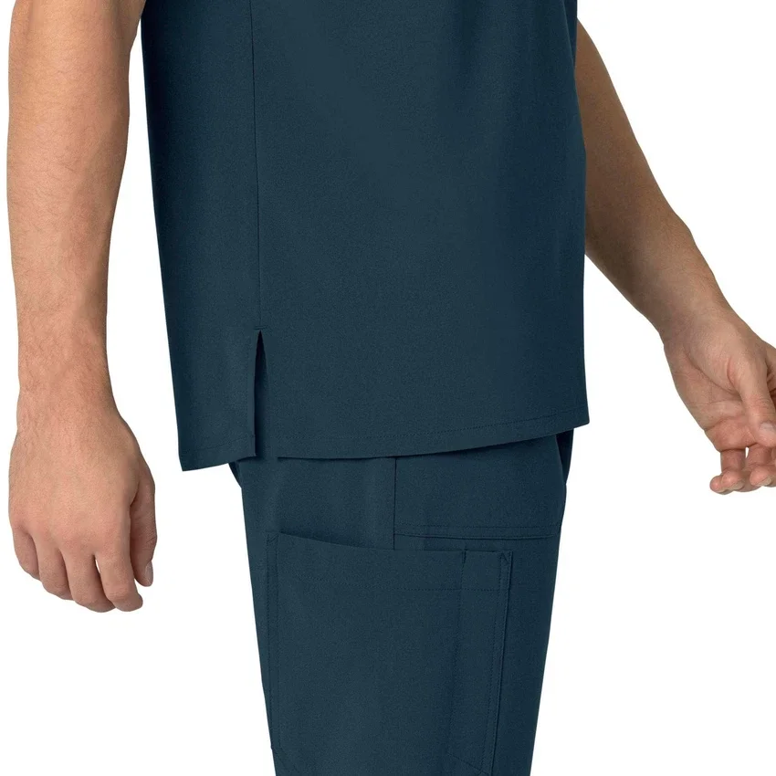 Force Cross-Flex Erkek Henley Scrub Üst