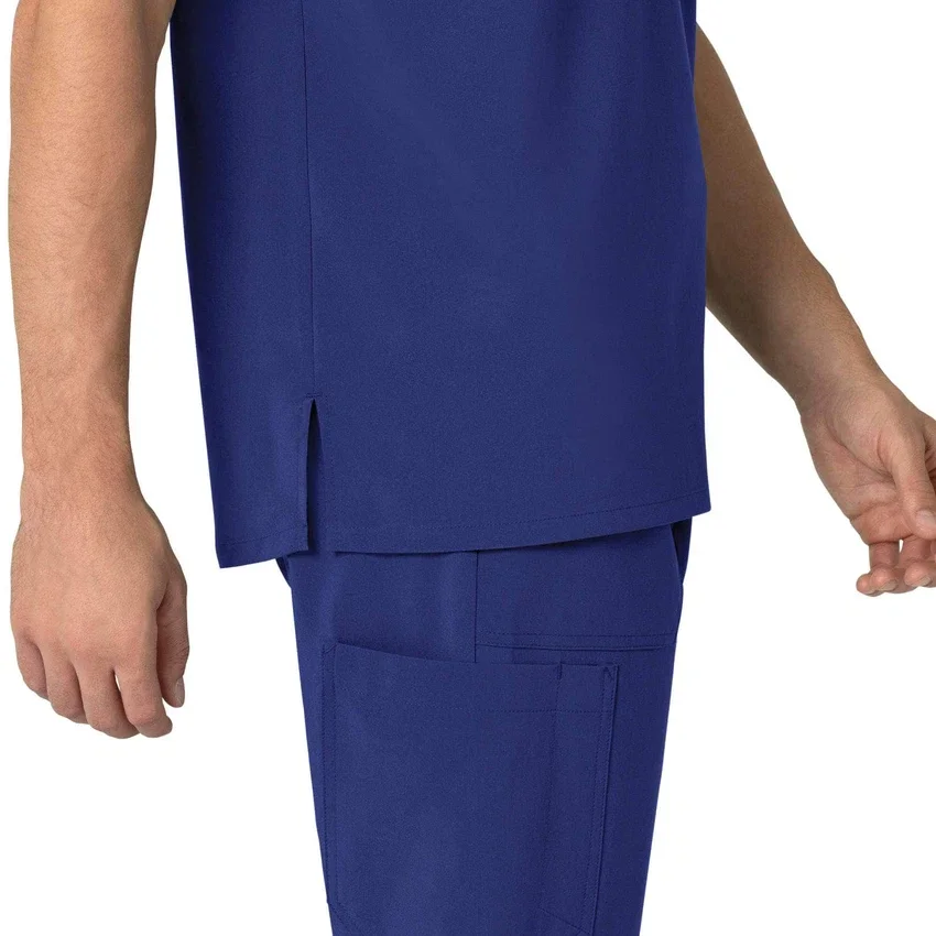 Force Cross-Flex Erkek Henley Scrub Üst