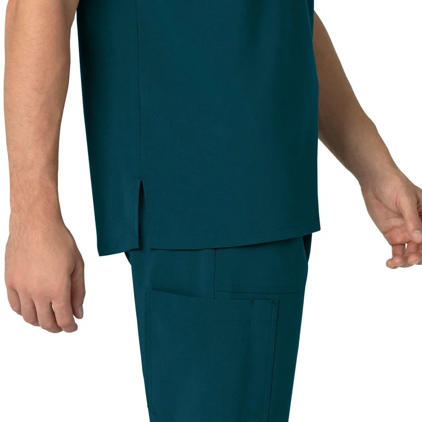 Force Cross-Flex Erkek Henley Scrub Üst