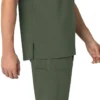 Force Cross-Flex Erkek Henley Scrub Üst
