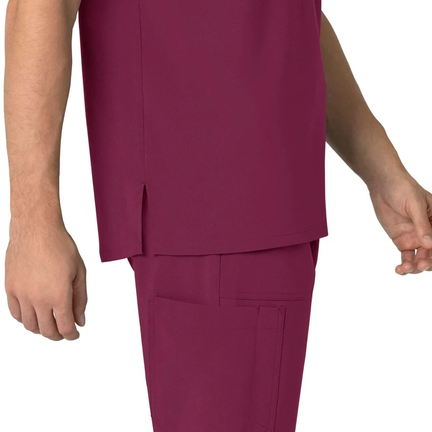 Force Cross-Flex Erkek Henley Scrub Üst