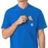 Force Cross-Flex Erkek Henley Scrub Üst