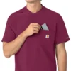 Force Cross-Flex Erkek Henley Scrub Üst