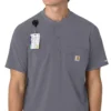 Force Cross-Flex Erkek Henley Scrub Üst