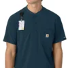 Force Cross-Flex Erkek Henley Scrub Üst