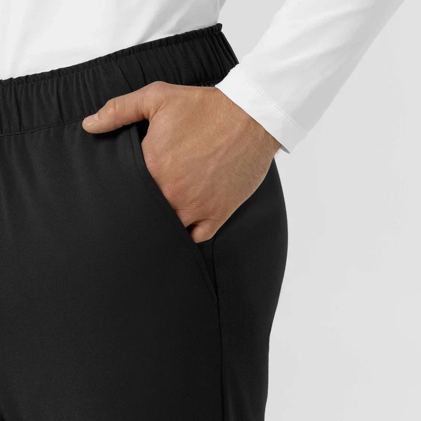Force Cross-Flex Örme Düz Bacaklı Daralan Scrub Pantolon