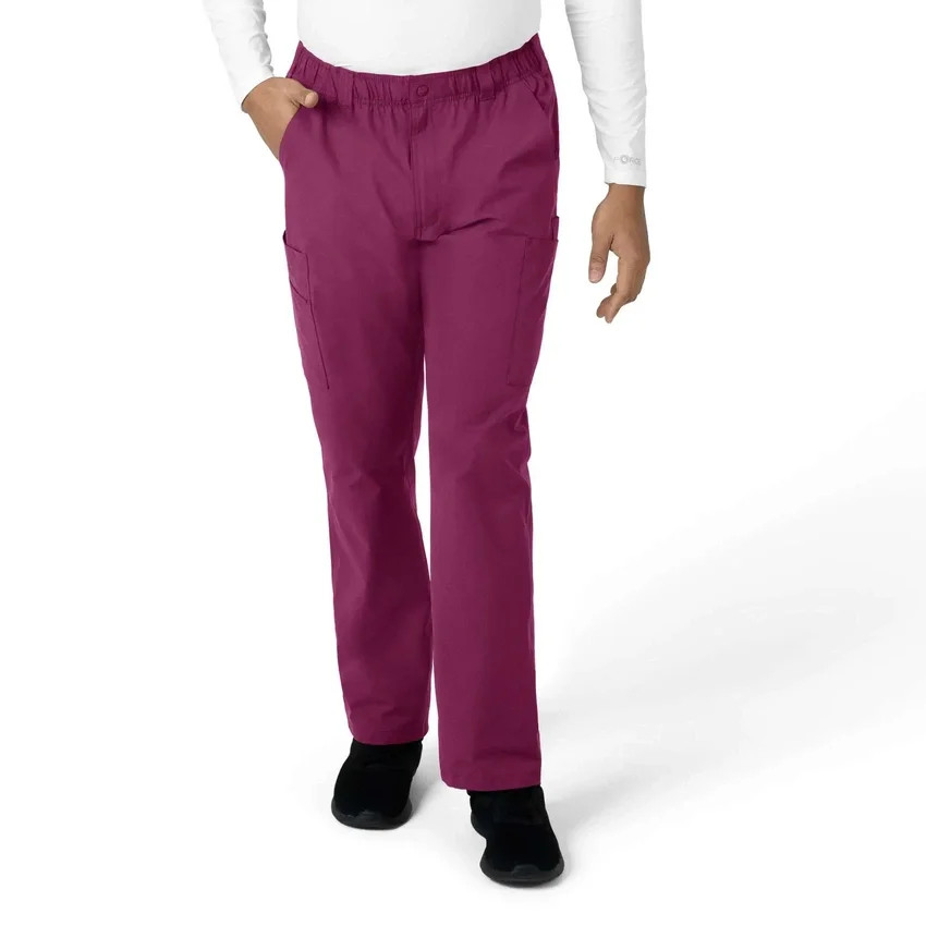 Force Essentials Düz Paça Kargo Scrub Pantolon