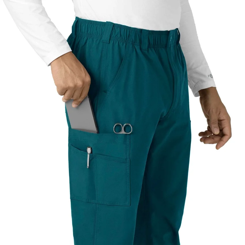 Force Essentials Düz Paça Kargo Scrub Pantolon