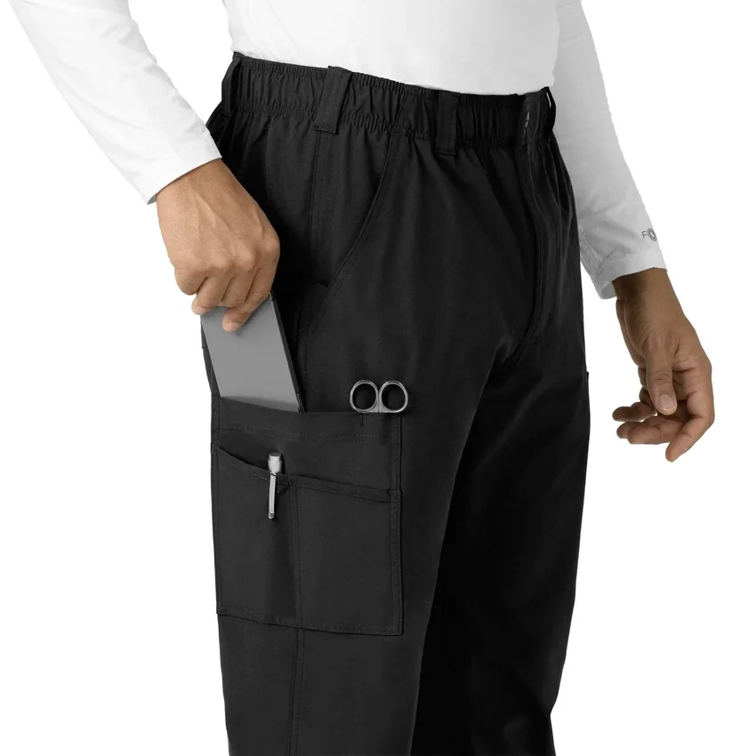 Force Essentials Düz Paça Kargo Scrub Pantolon