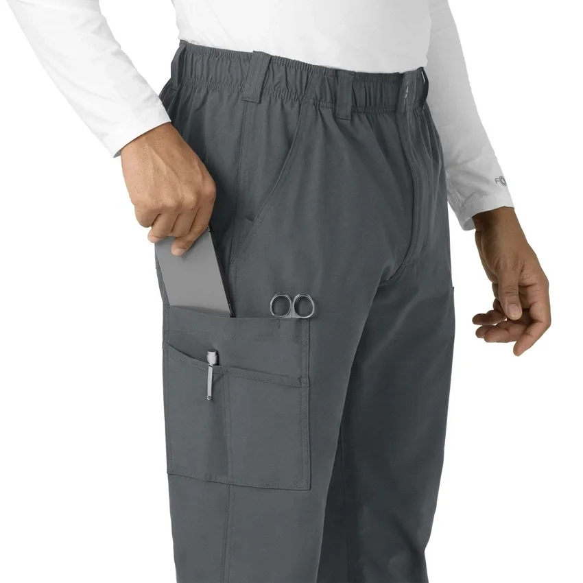 Force Essentials Düz Paça Kargo Scrub Pantolon