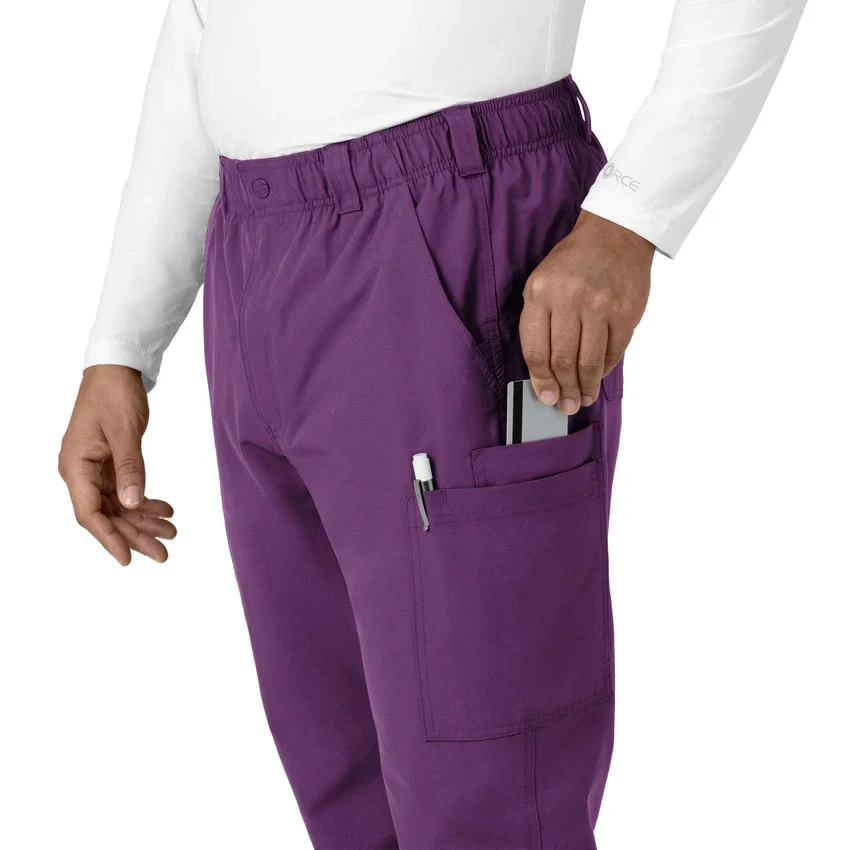 Force Essentials Düz Paça Kargo Scrub Pantolon