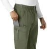 Force Essentials Düz Paça Kargo Scrub Pantolon