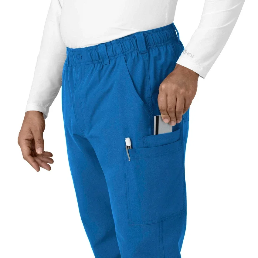 Force Essentials Düz Paça Kargo Scrub Pantolon