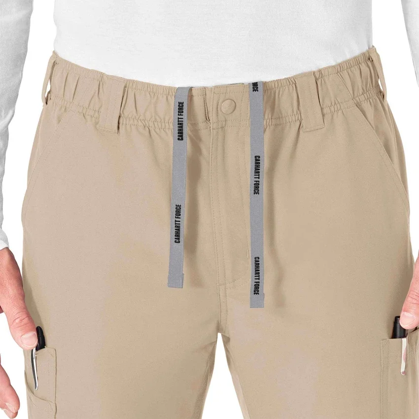 Force Essentials Düz Paça Kargo Scrub Pantolon