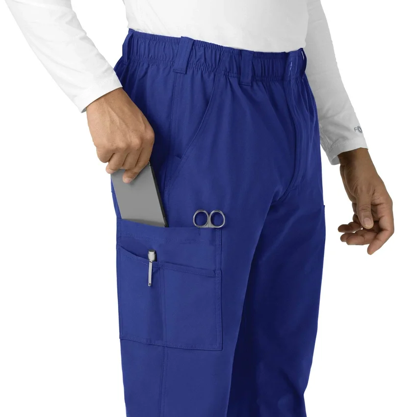 Force Essentials Düz Paça Kargo Scrub Pantolon
