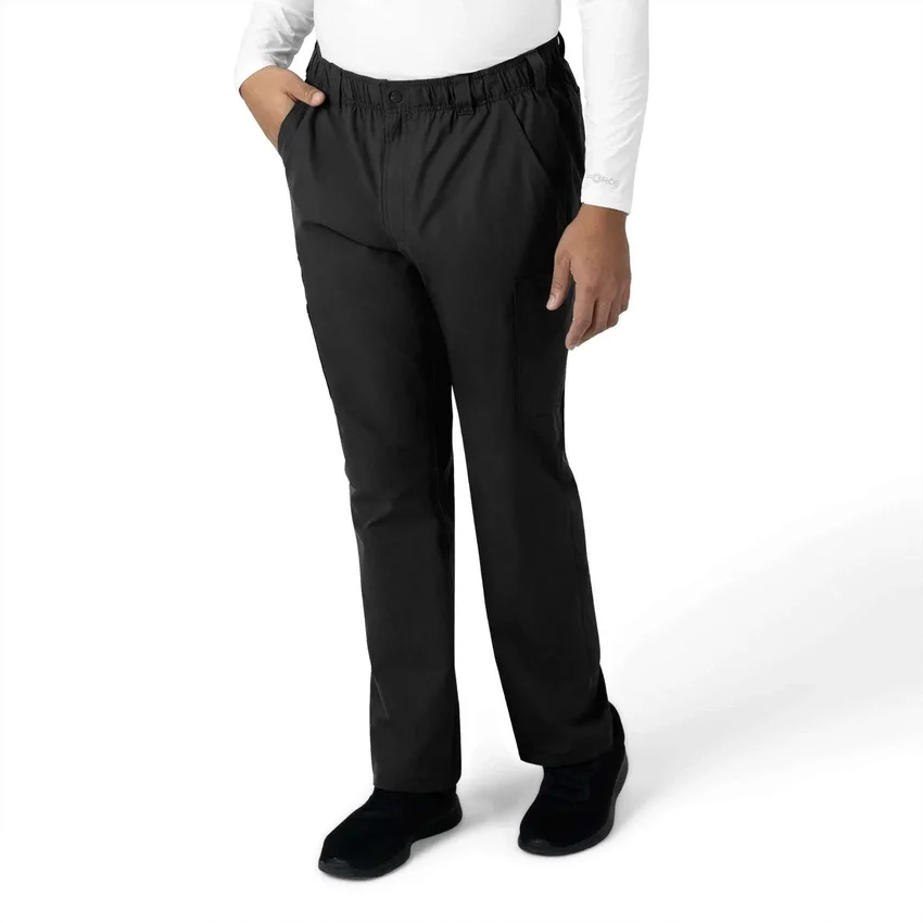 Force Essentials Düz Paça Kargo Scrub Pantolon