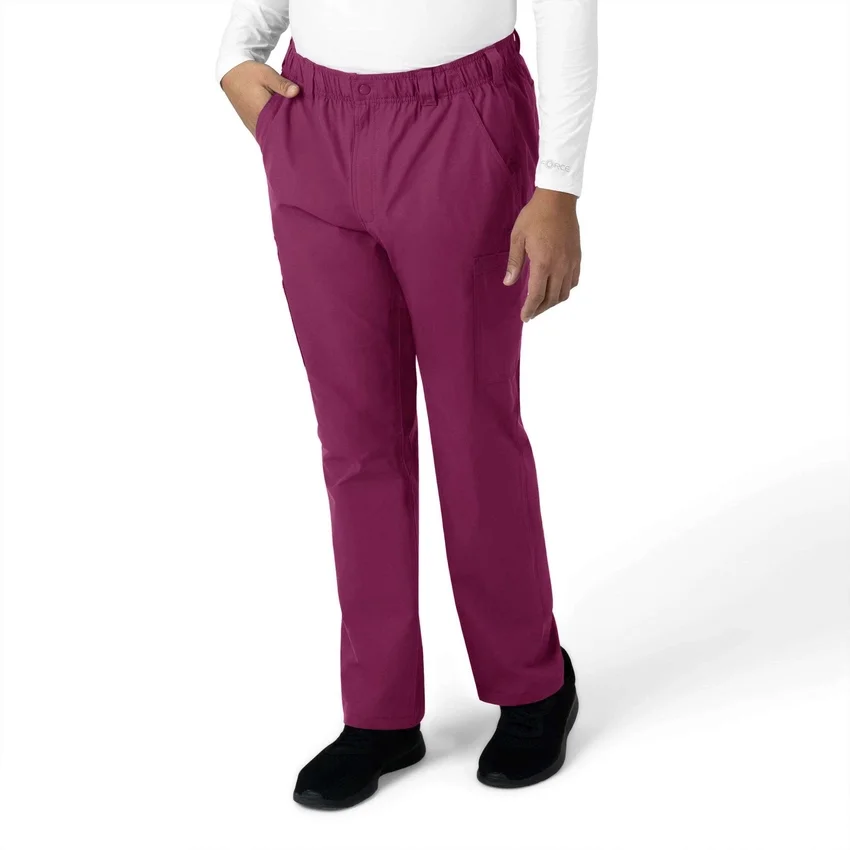 Force Essentials Düz Paça Kargo Scrub Pantolon