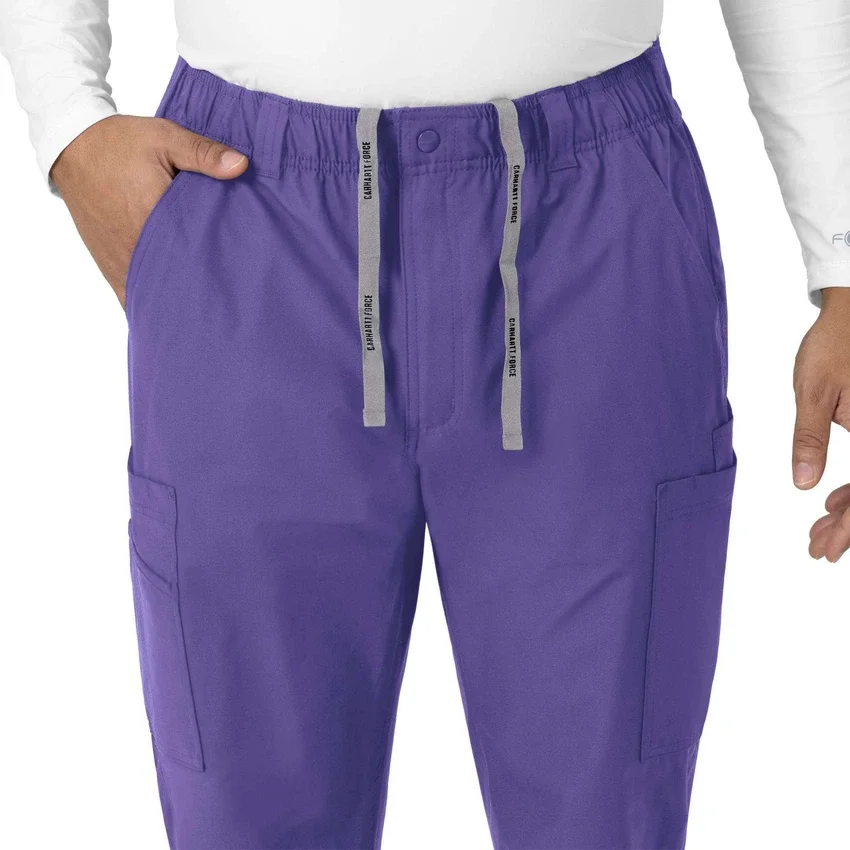 Force Essentials Düz Paça Kargo Scrub Pantolon