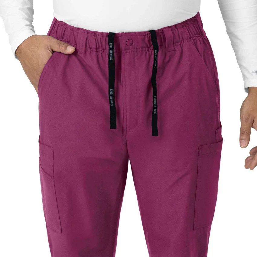 Force Essentials Düz Paça Kargo Scrub Pantolon