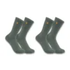 Force Orta Ağırlık Crew Çoraplar 2'li Paket