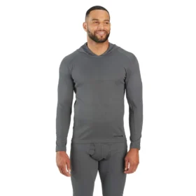 Force Orta Ağırlıkta Mikro Izgara İç Katman Kapüşonlu Sweatshirt