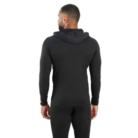 Force Orta Ağırlıkta Mikro Izgara İç Katman Kapüşonlu Sweatshirt