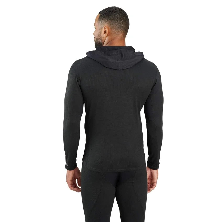 Force Orta Ağırlıkta Mikro Izgara İç Katman Kapüşonlu Sweatshirt