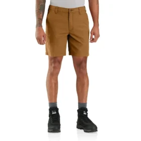 Geniş Kesim 8" Rigby Kanvas Şort - İş Şortu