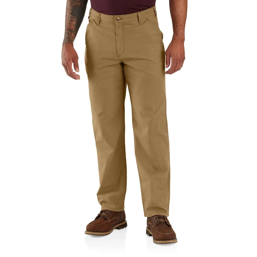 Geniş Kesim Düz Rigby Kanvas Pantolon - İş Pantolonu