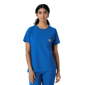 Kadın Force Cross-Flex Bisiklet Yaka Scrub Üst