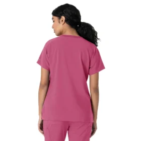 Kadın Force Cross-Flex Bisiklet Yaka Scrub Üst