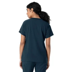 Kadın Force Cross-Flex Bisiklet Yaka Scrub Üst