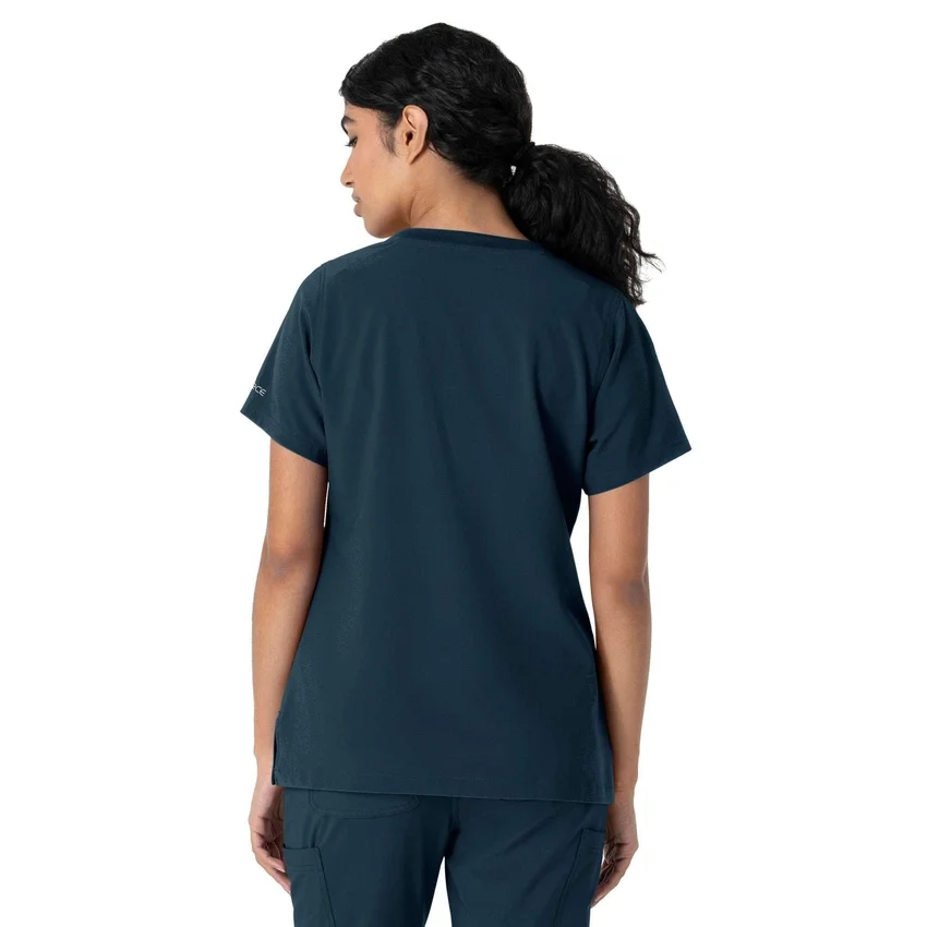 Kadın Force Cross-Flex Bisiklet Yaka Scrub Üst