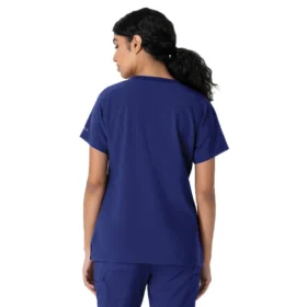 Kadın Force Cross-Flex Bisiklet Yaka Scrub Üst
