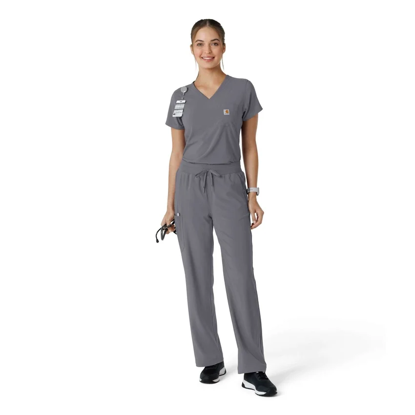 Kadın Force Cross-Flex Boot Cut Scrub Pantolon