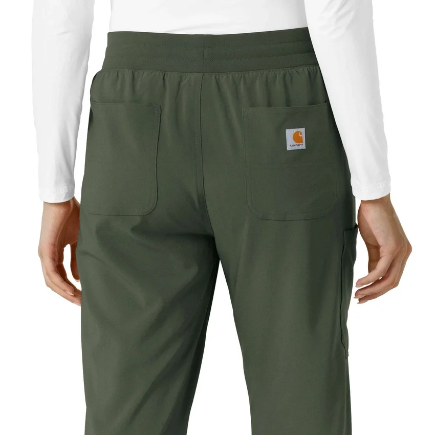 Kadın Force Cross-Flex Boot Cut Scrub Pantolon
