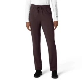 Kadın Force Cross-Flex Düz Paça Kargo Scrub Pantolon