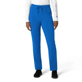 Kadın Force Cross-Flex Düz Paça Kargo Scrub Pantolon