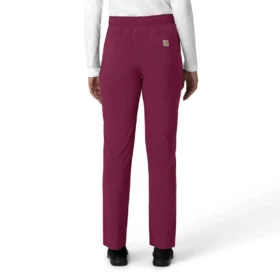 Kadın Force Cross-Flex Düz Paça Kargo Scrub Pantolon