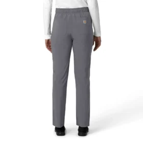 Kadın Force Cross-Flex Düz Paça Kargo Scrub Pantolon