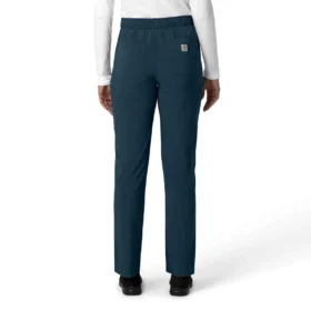 Kadın Force Cross-Flex Düz Paça Kargo Scrub Pantolon