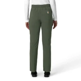 Kadın Force Cross-Flex Düz Paça Kargo Scrub Pantolon