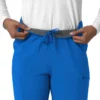 Kadın Force Cross-Flex Düz Paça Kargo Scrub Pantolon