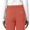 Kadın Force Cross-Flex Düz Paça Kargo Scrub Pantolon