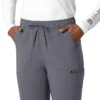 Kadın Force Cross-Flex Düz Paça Kargo Scrub Pantolon