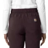 Kadın Force Cross-Flex Düz Paça Kargo Scrub Pantolon