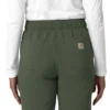 Kadın Force Cross-Flex Düz Paça Kargo Scrub Pantolon