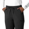 Kadın Force Cross-Flex Düz Paça Kargo Scrub Pantolon