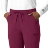 Kadın Force Cross-Flex Düz Paça Kargo Scrub Pantolon